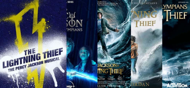 all lightning thief adaptations